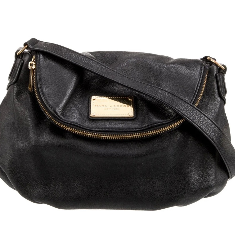Marc Jacobs Black Leather Shoulder Bag